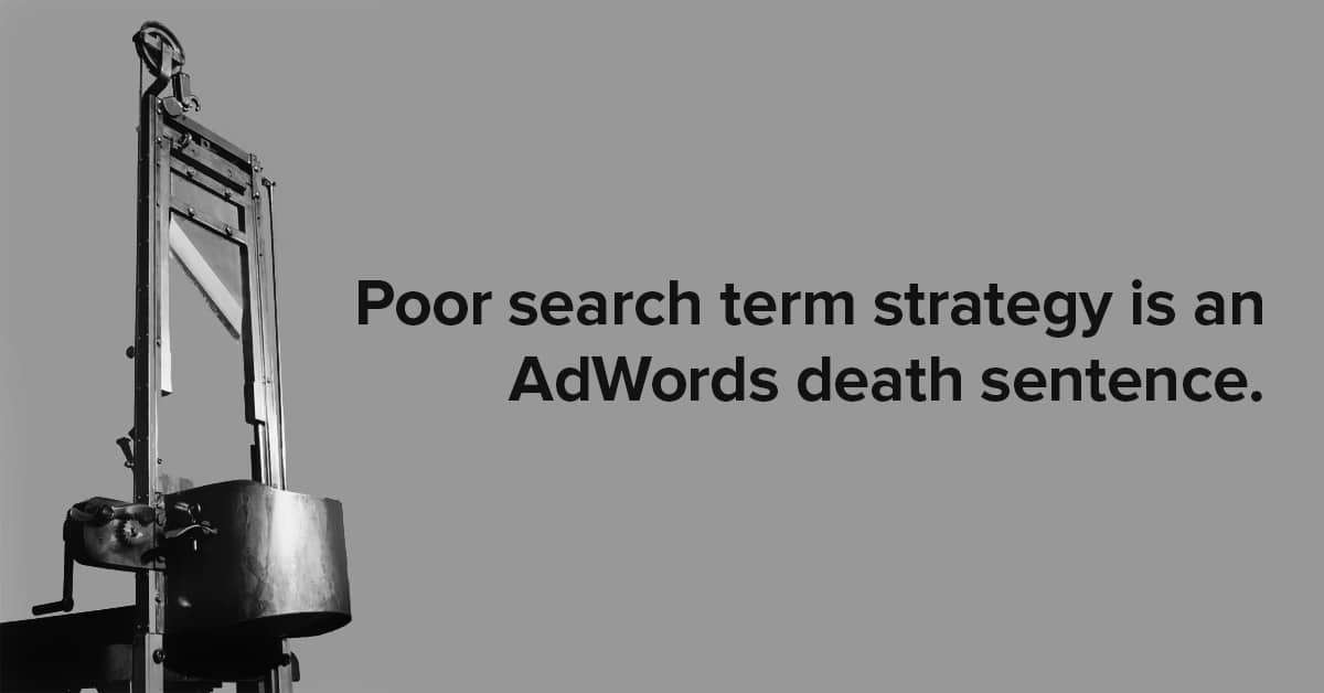poor-search-term-strategy