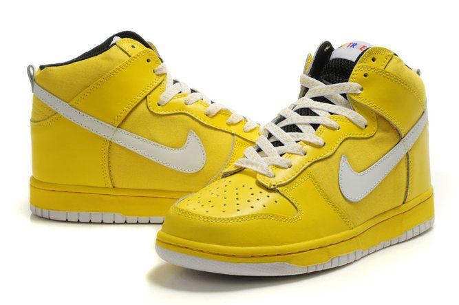 Who wouldn't want yellow Nikes?