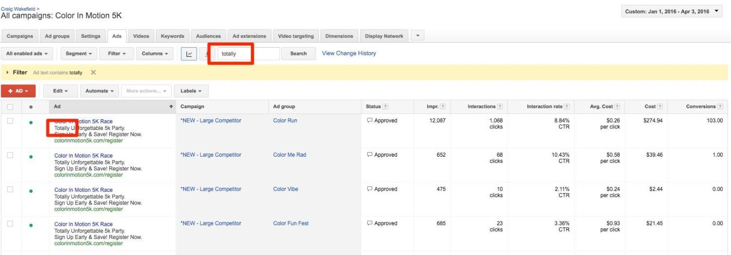 How to Test Ad Copy for Low Traffic AdWords Accounts