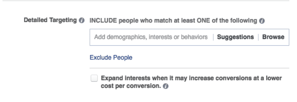 New Facebook Targeting | Disruptive Advertising