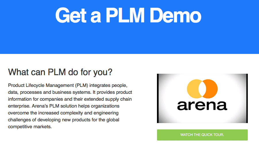 PLM's Landing Page Video | Disruptive Advertising