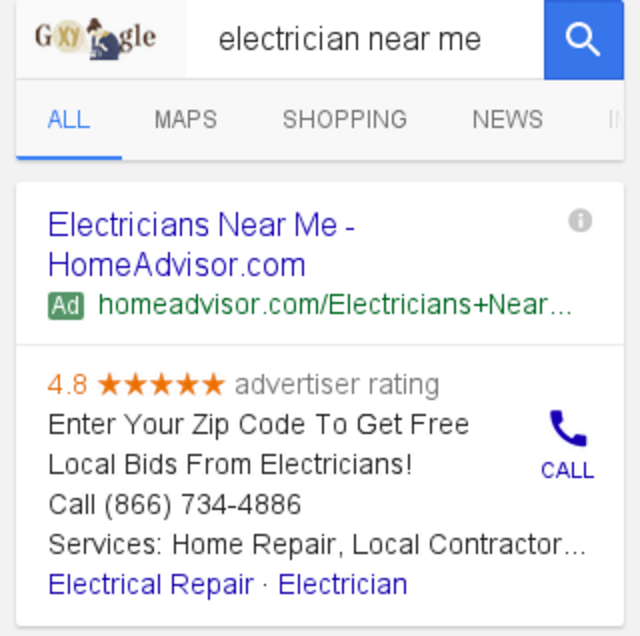 Local Search on Mobile – Local AdWords Ads | Disruptive Advertising