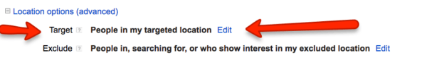 Location Settings for a Franchise Campaign in AdWords | Disruptive Advertising