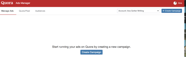 how to run Quora Ads