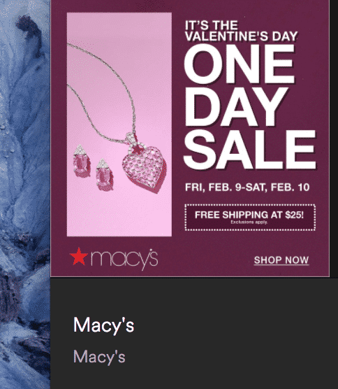 Macy's 2024 valentine sale