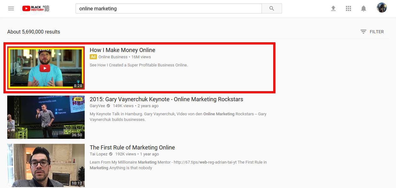 YouTube Advertising: Video Discovery Ads | Disruptive Advertising