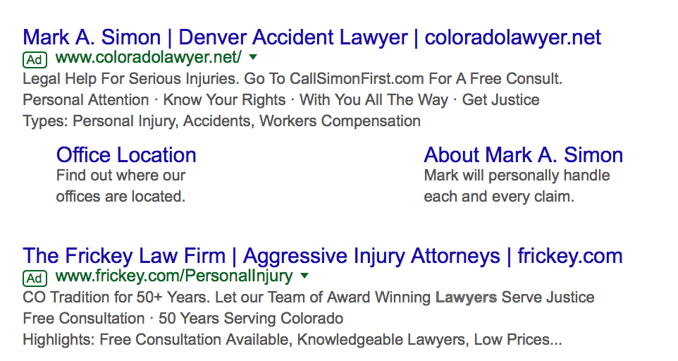 AdWords strategies for lawyers