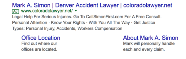Google AdWords for law firms