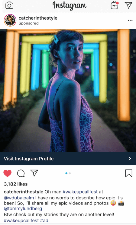 Came up on my Instagram as an ad today. Don't see it anywhere else