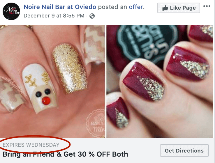 how to run a limited time offer on Facebook Ads 