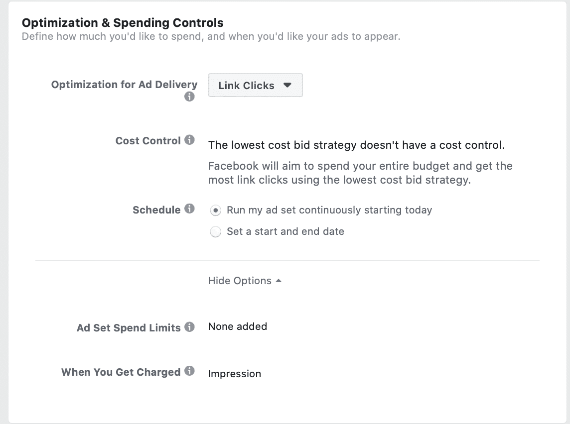 Facebook campaign budget optimization 