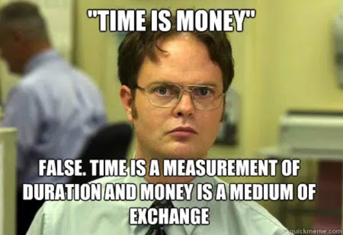 Time is Money meme