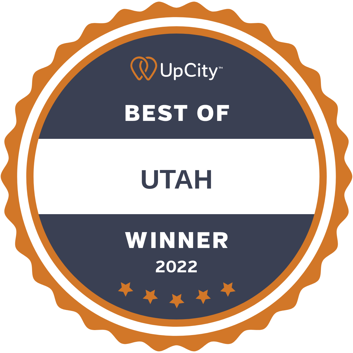 UpCity Best of Utah Winner 2022 Award