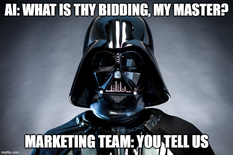 Darth Vader meme for AI